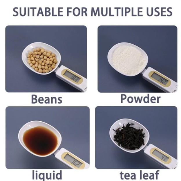 Skaitmeninis matavimo šaukštas - svarstyklės, 1 vnt