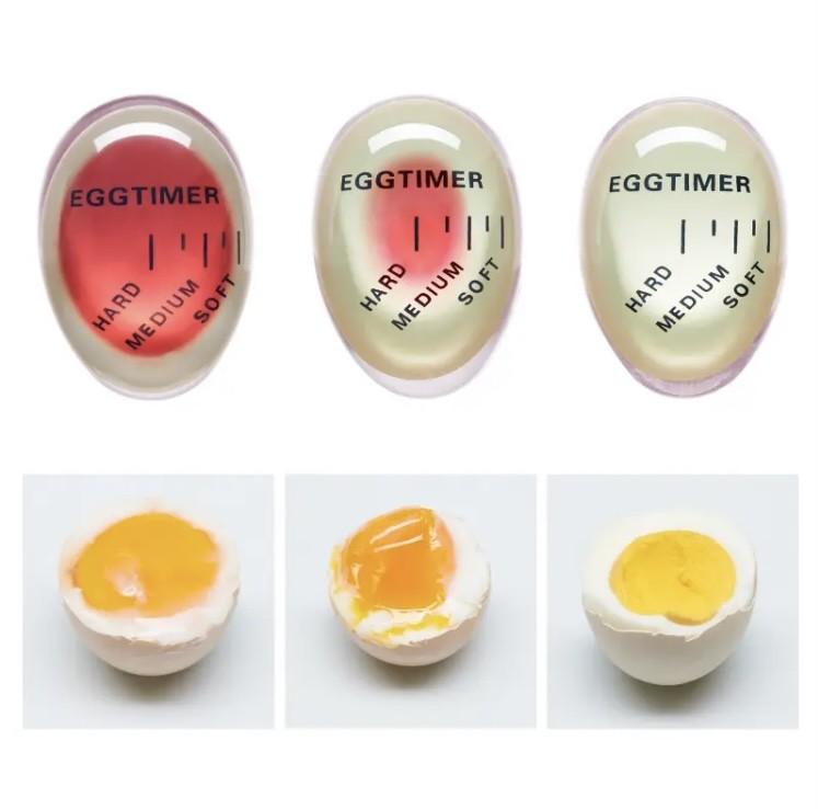Spalvą keičiantis kiaušinių virimo laikmatis, 1 vnt