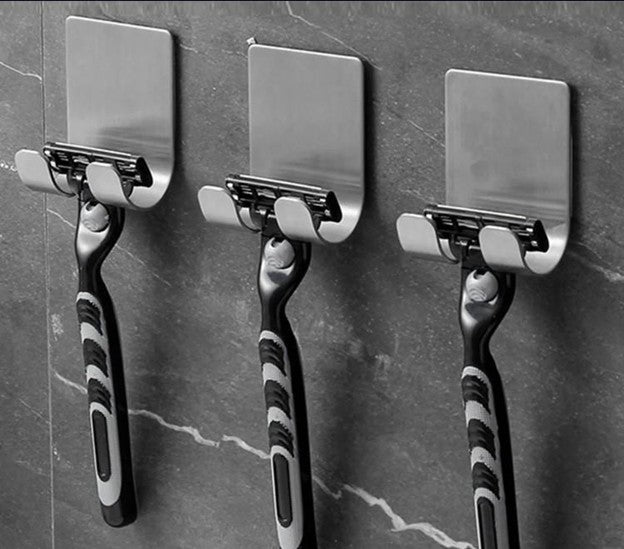 Stilingas laikiklis skutimosi peiliukui ir rankšluosčiui, tvirtinamas prie sienos, 2 vnt