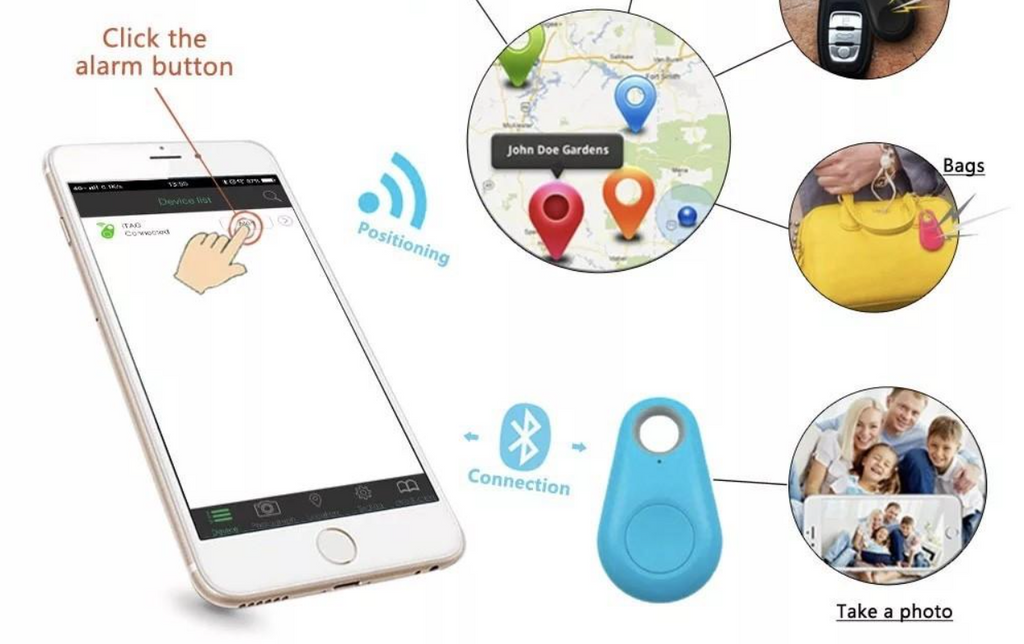 Raktų ieškiklis – raskite savo raktus akimirksniu! Bluetooth raktų sekiklis