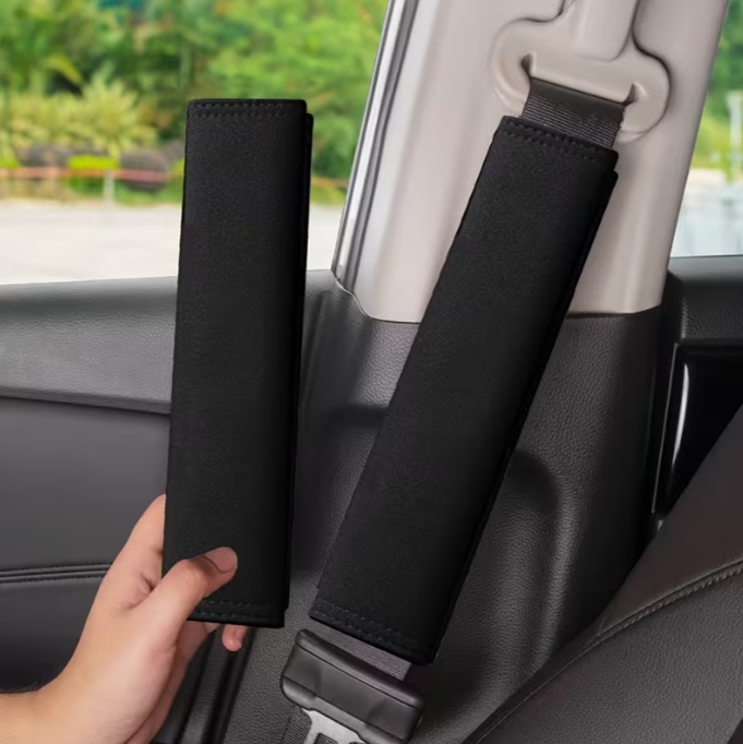 Minkštos ir patogios automobilio saugos diržo pagalvėlės pečiams, 2 vnt